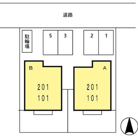 ファルツ稲上　Ａ棟の物件内観写真